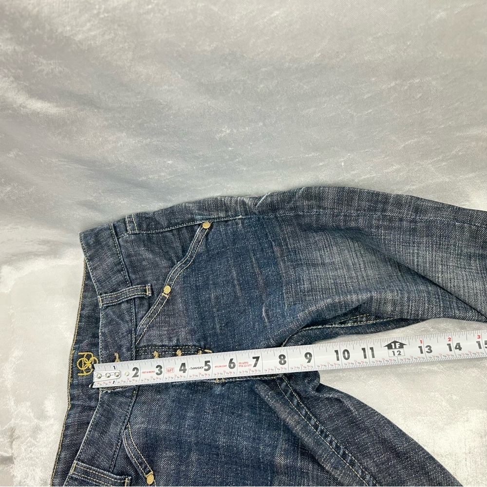 Bebe Vintage Low Rise Blue Jeans Size 27 - Picture 8 of 8